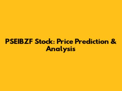 PSEIBZF Stock: Price Prediction & Analysis